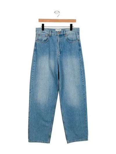 Pre-owned Isabel Marant High-rise Straight Leg Jeans In Blue