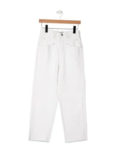 Pre-owned Isabel Marant High-rise Straight Leg Jeans In Blue