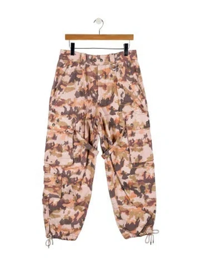 Pre-owned Isabel Marant High-rise Straight Leg Jeans In Multi