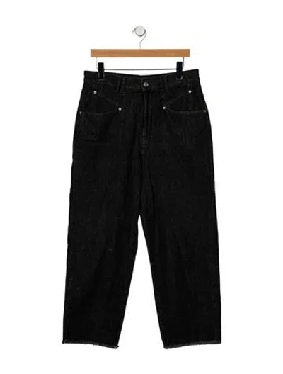 Pre-owned Isabel Marant High-rise Straight Leg Jeans In Multi