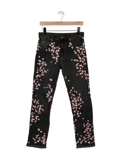 Pre-owned Isabel Marant High-rise Straight Leg Jeans In Multi