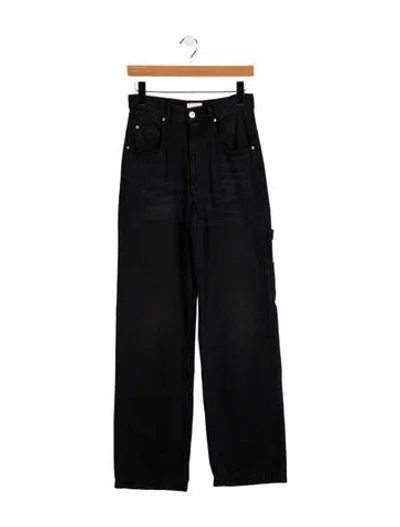 Pre-owned Isabel Marant High-rise Straight Leg Jeans W/ Tags In Blue
