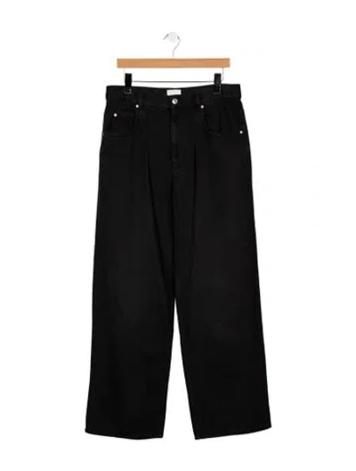 Pre-owned Isabel Marant High-rise Wide Leg Jeans In Gray