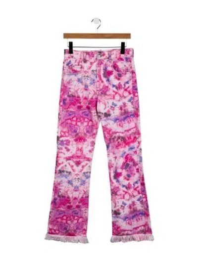 Pre-owned Isabel Marant High-rise Wide Leg Jeans W/ Tags In Purple