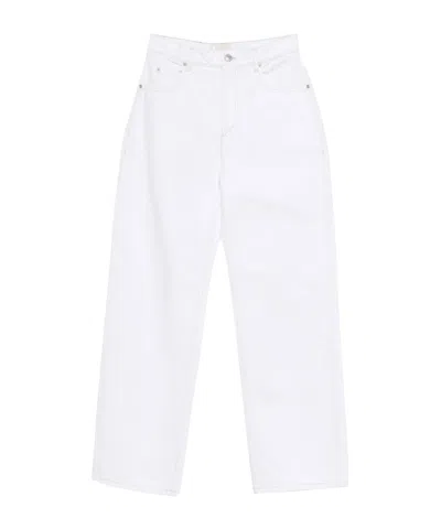 Isabel Marant Highwaist Straightleg  Jeans In Animal Print