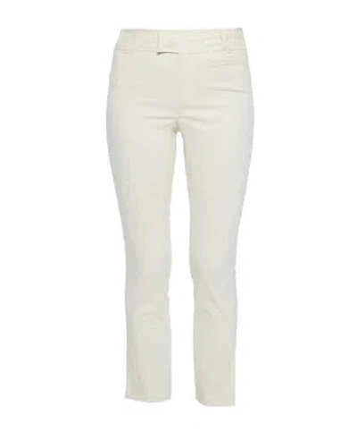 Isabel Marant High-waisted Casual Tapered Trousers In White