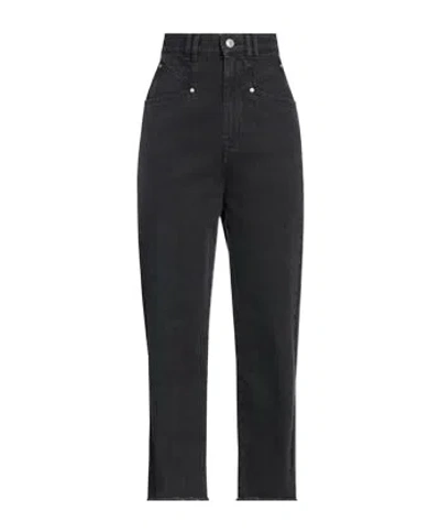 Isabel Marant High-waisted Straight-leg Jeans In Black