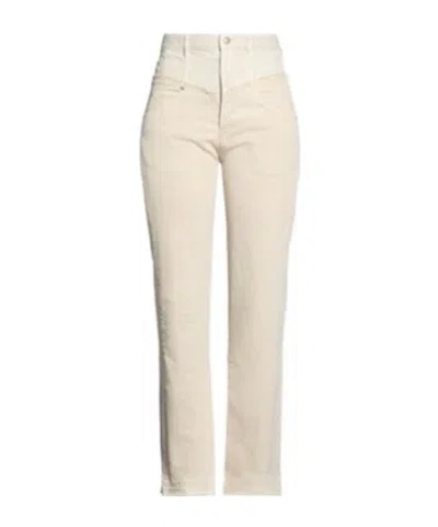 Isabel Marant High-waisted Straight-leg Jeans In Nude