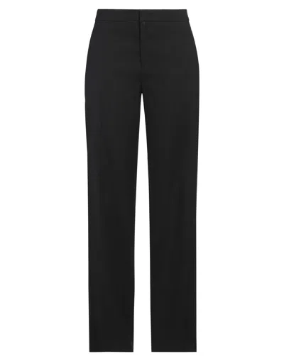 Isabel Marant High-waisted Straight-leg Pants In Black
