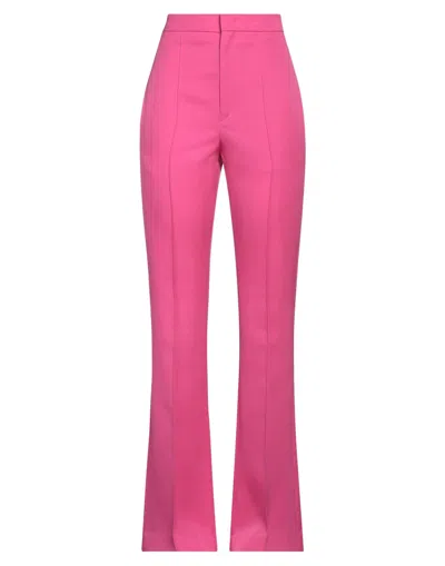 Isabel Marant High-waisted Straight-leg Trousers In Pink