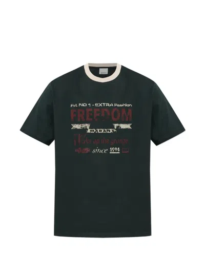 Isabel Marant Hiroe Logo-print T-shirt In Black