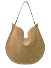 Isabel Marant Soft Suede Shoulder Bag With Studded Detail