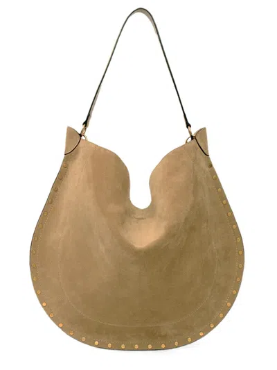 Isabel Marant Hobo Bag "oskan" In Sand