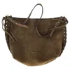 Isabel Marant Hobo Shoulder Bag In Brown Suede In Brown