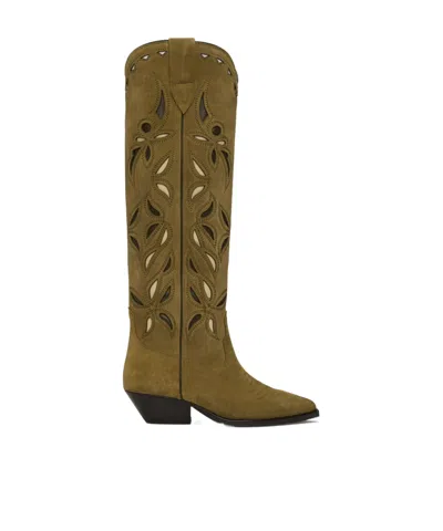 ISABEL MARANT HOLLOWED OUT PATTERN BOOTS