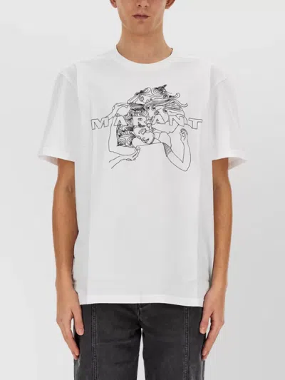 Isabel Marant Honore Cotton T-shirt In White