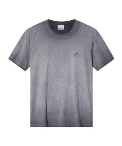 Isabel Marant Honore Crewneck T-shirt In Gray