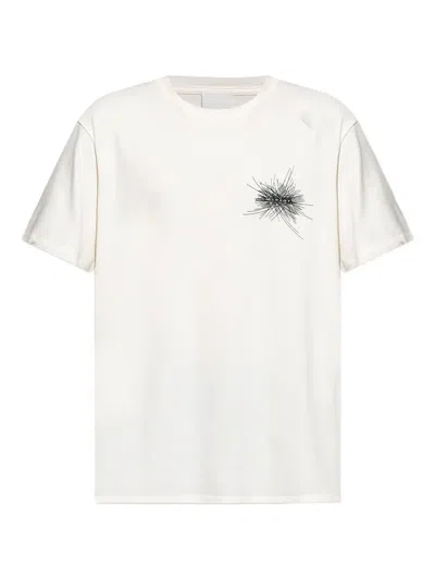 ISABEL MARANT HONORE EMBROIDERED SHORT-SLEEVED T-SHIRT