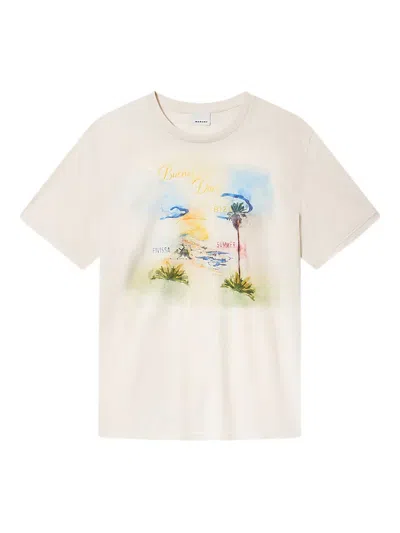 Isabel Marant Honore Graphic-print T-shirt In Multi