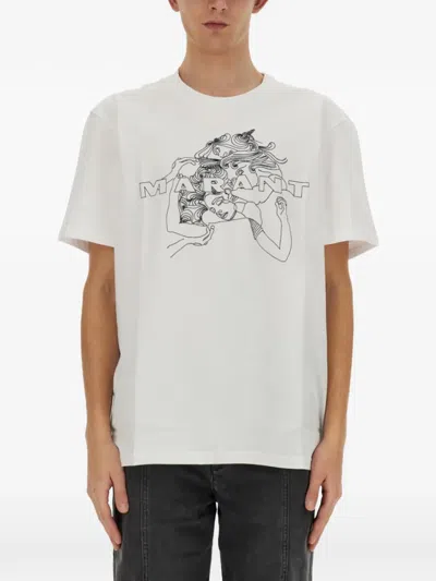 Isabel Marant Honore Graphic T-shirt In White