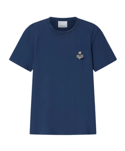 Isabel Marant Honore Tee Shirt In Blue