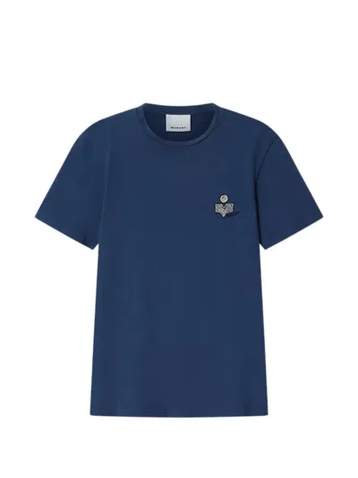 Isabel Marant Honore T-shirt In Blue