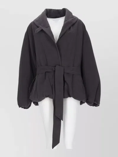 Isabel Marant Hooded Belted Jacket Relaxed Fit Style