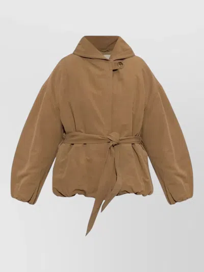 Isabel Marant Hooded Belted Rain Jacket Casual Style