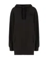 Isabel Marant Solena Logo-embroidered Oversized Hoodie In Black