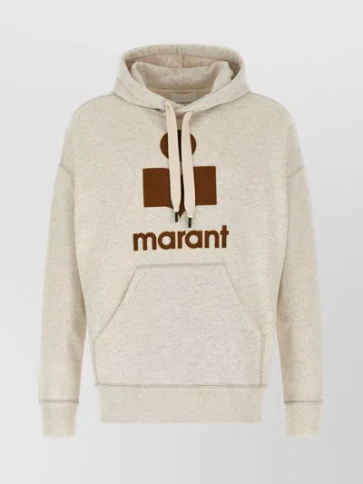 Isabel Marant Hoodie Drawstring Kangaroo Pocket Ribbed Cuffs