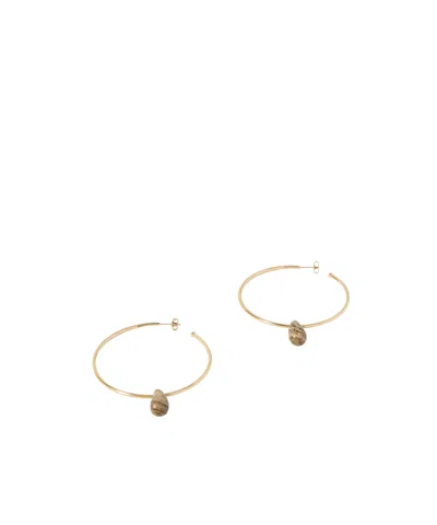 Isabel Marant Hoop Earrings In Gold