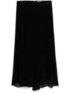 Isabel Marant Hortensia Midi Skirt In Black