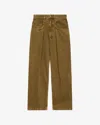 Isabel Marant Janael Pants In Bronze