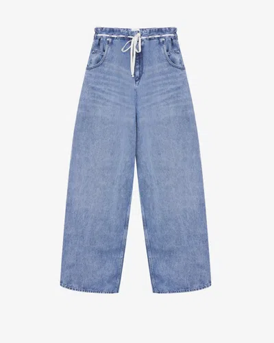 Isabel Marant Jordy Pants In Light Blue