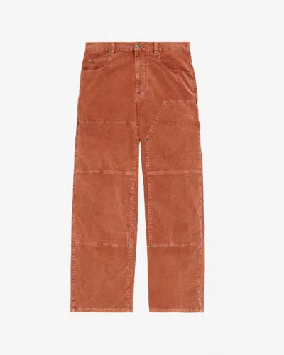 Isabel Marant Lorson Pants In Orange