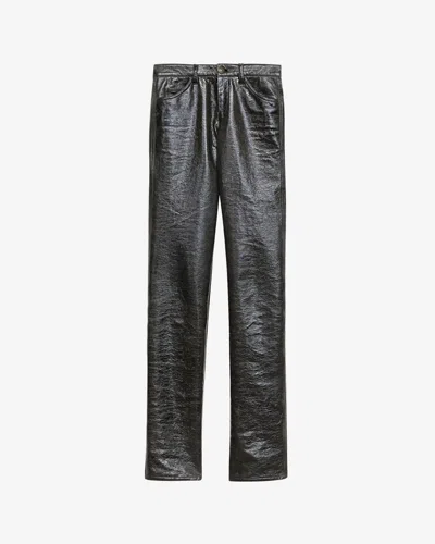 Isabel Marant Lovis Pants In Vintage Grey