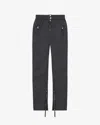 Isabel Marant Hose Yilsen In Schwarz Gewaschen