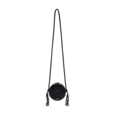 Isabel Marant Houna Gd Crossbody  Leather Black