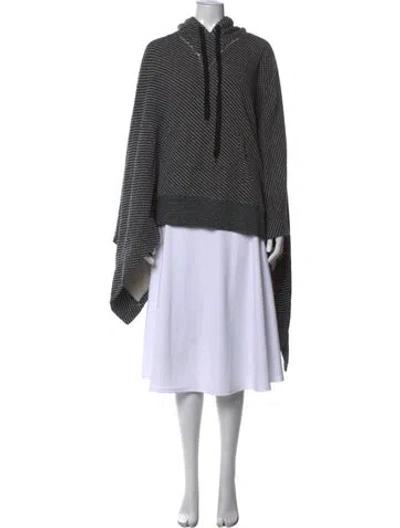 Pre-owned Isabel Marant Houndstooth Print Crew Neck Sweater In Green