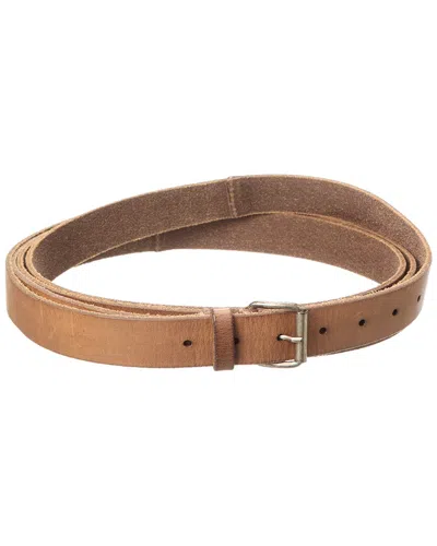 Isabel Marant Hudd Leather Wrap Belt In Brown