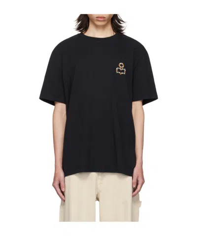 Isabel Marant Hugo Short-sleeved T-shirt In Black 01bk