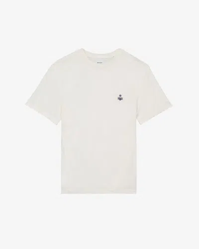 ISABEL MARANT｜SHORT-SLEEVED ROUND NECK T-SHIRTS (ZAFFER Zafferh embroidered logo T-shirt | Isabel Marant | Shop