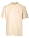 Isabel Marant 'hugo' Crew Neck T-shirt In Beige