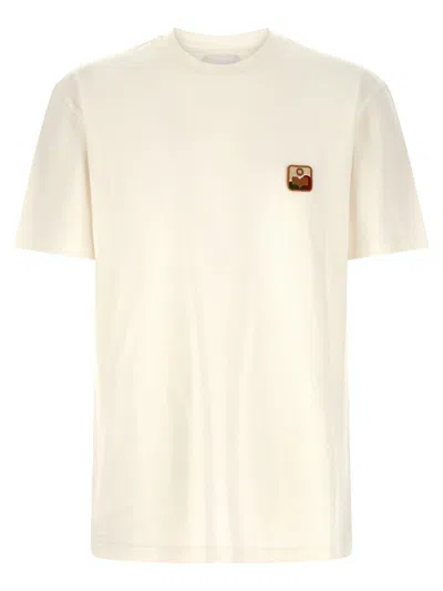 Isabel Marant Hugo Logo Crew Neck Short Sleeve T Shirt In Neutral