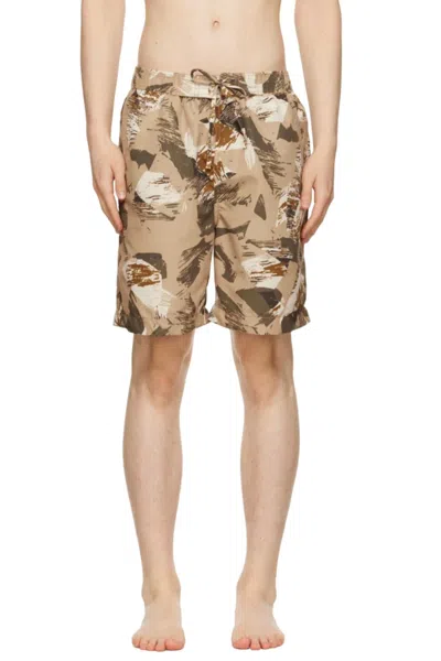 Isabel Marant Hydra Shorts In Beige In Brown