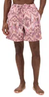 Isabel Marant Hydra Swim Trunks 7 Faded Purple In Faded Purple