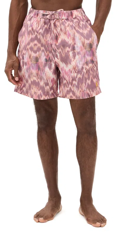 Isabel Marant Hydra Swim Trunks 7 Faded Purple