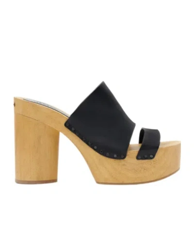 Isabel Marant Hyun High-heeled Sandals With Horizontal Belt In Nude