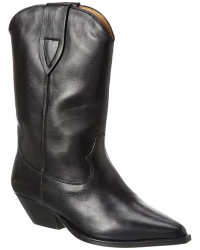 Isabel Marant Iconic Leather Boot In Black