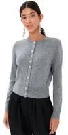 Isabel Marant Idesia Wool And Cashmere Cardigan In Gray